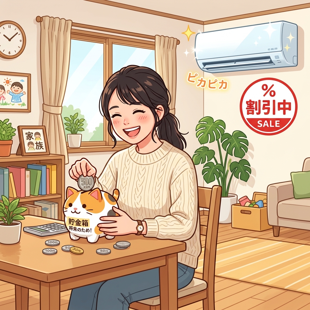 賢く節約するイメージ